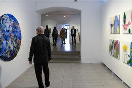 Koláže, kresba i malba. V plzeňské galerii vystavuje Marie Maier
