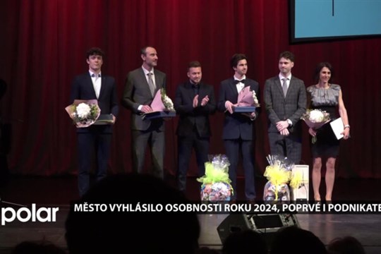 Nový Jičín vyhlásil osobnosti roku 2024, poprvé i podnikatele