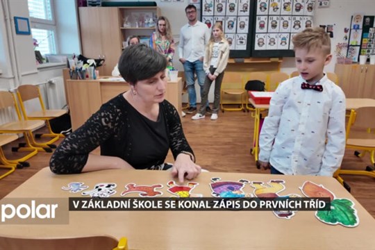 V ZŠ v Horní Suché se konal zápis do prvních tříd