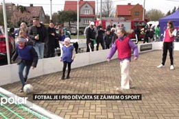 Na karvinském stadioně se konal fotbalový nábor děvčat různých věkových kategorií