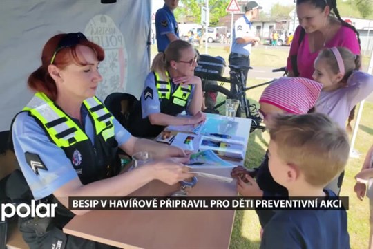 BESIP v Havířově připravil pro děti preventivní akci na dopravním hřišti