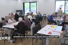 Senioři ve Frýdku-Místku se učili hrát moderní společenské hry