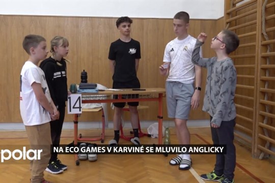 Letošní ročník anglických her Eco Games potvrdil, že děti angličtinou vládnou i žijou