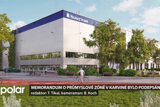 Panattoni Smart Park Karviná má memorandum
