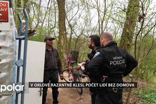 V Orlové razantně klesl počet lidí bez domova
