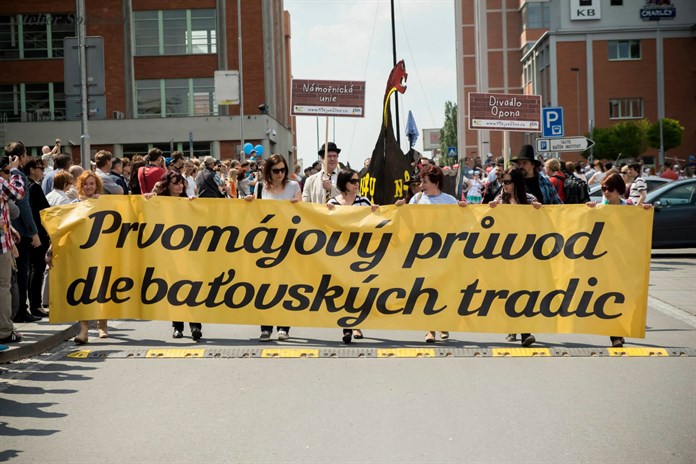 První máj ve Zlíně nabídne celodenní program na náměstí Míru i tradiční průvod městem