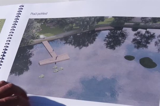 Lomnice začala s revitalizací rybníka Matouš