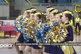 Zimní stadion ve Studénce patřil precizním choreografiím mažoretek