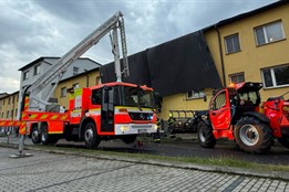 Bouřky, vítr i krupobití dorazilo do Moravskoslezského kraje