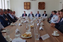 Hejtman Ladislav Okleštěk zavítal na Šumpersko