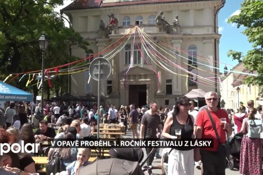 Sady Svobody v Opavě patřily festivalu Z lásky. První ročník si připsal velký úspěch