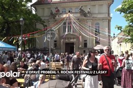 Sady Svobody v Opavě patřily festivalu Z lásky. První ročník si připsal velký úspěch