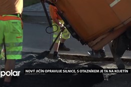 Nový Jičín opravuje silnice, s otazníkem je zatím ta na Kojetín
