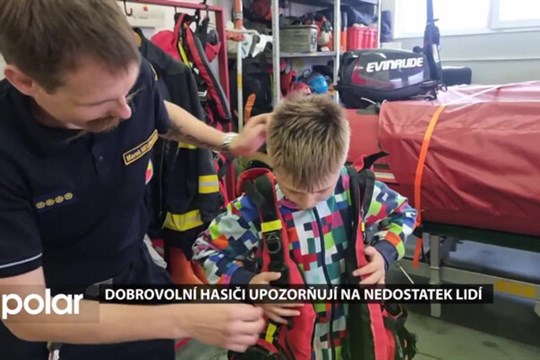 Dobrovolní hasiči v Havířově upozornili zábavnou akcí na nedostatek lidí v jednotkách