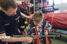 Dobrovolní hasiči v Havířově upozornili zábavnou akcí na nedostatek lidí v jednotkách