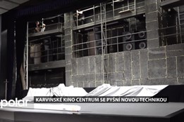 Kino Centrum má nový laserový projektor a k němu speciální plátno pro velké filmové zážitky