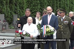 Pieta u památníku připomněla výročí osvobození Nového Jičína