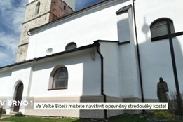 Ve Velké Bíteši můžete navštívit opevněný středověký kostel