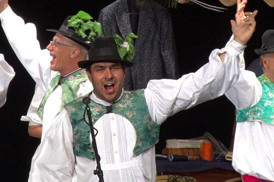Soubor lidových písní a tanců Žerotín oslavil 55 let na folklórní scéně