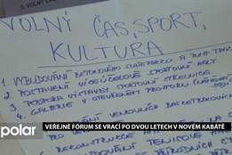Veřejné fórum se vrací v novém kabátě, diskuze občanů se soustředí na čtyři projekty