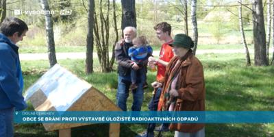 Dolní Cerekev se brání proti výstavbě úložiště radioaktivního odpadu