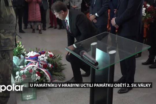 U Národního památníku II. světové války v Hrabyni si připomněli 80 let od ukončení II. světové války