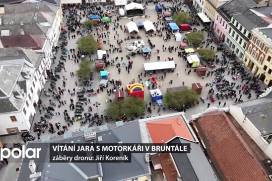 Již pošestnácté přivítali jaro v Bruntále Motorafani a s nimi stovky motorkářů z dalekého okolí