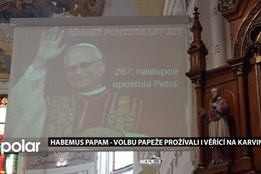 Habemus papam - volbu papeže prožívali i lidé na Karvinsku