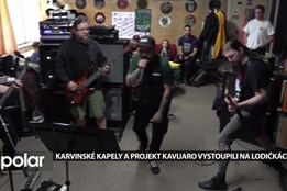 Kavijaro potřetí aneb Karvinští muzikanti na Lodičkách vystoupili se světovými rockovými hity