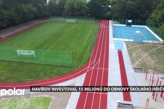 Havířov investoval 15 milionů do obnovy školního hřiště, bude sloužit i veřejnosti