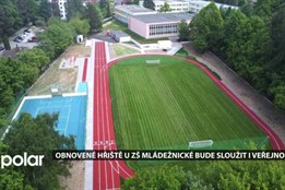 Obnovené hřiště u ZŠ Mládežnická bude sloužit i veřejnosti