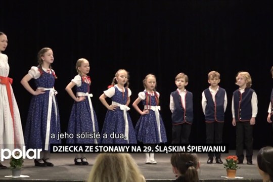 Dziecka ze Stonawy na 29. Śląskim Śpiewaniu