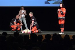 Deváťáci se připravovali na život v silničním provozu