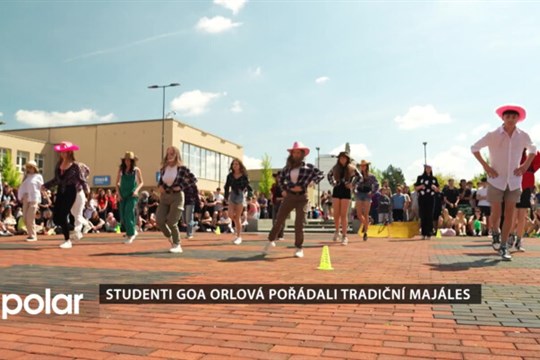 Studenti GOA Orlová pořádali tradiční Majáles