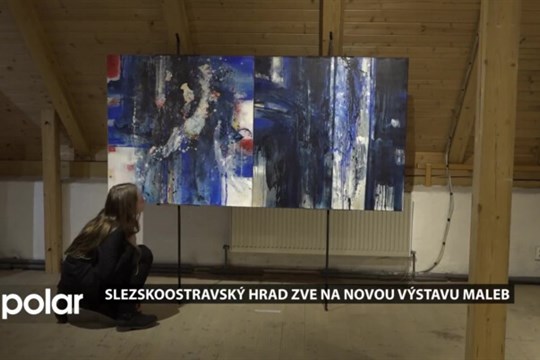 Slezskoostravský hrad zve na novou výstavu maleb krnovské autorky Martiny Rožanské