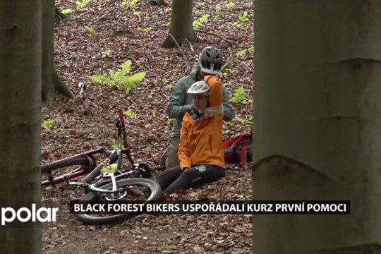 V Černém lese se uskutečnil první kurz první pomoci na trailu pod hlavičkou Black Forest Bikers