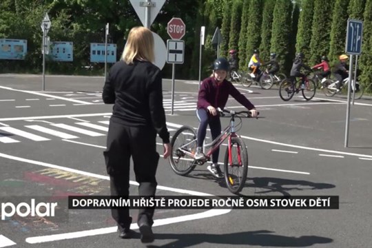 Dopravním hřištěm projede ročně osm stovek dětí