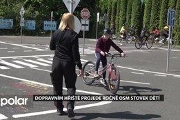Dopravním hřištěm projede ročně osm stovek dětí