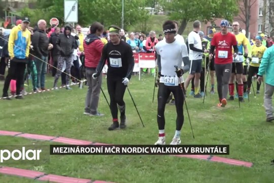 Mezinárodní Mistrovství ČR v Nordic Walking se potřetí konalo  proběhlo v Bruntále