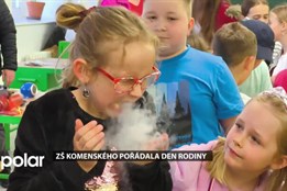 Den rodiny na frýdlantské ZŠ Komenského nabídl kvízy, sportovní aktivity i chemické pokusy