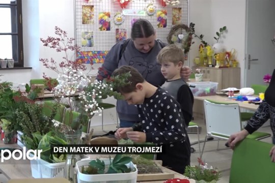 Tvořivé dílny a komentované prohlídky. V Muzeu Trojmezí v Jablunkově slavili Den matek