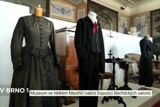 Muzeum ve Velkém Meziříčí nabízí expozici šlechtických salonů