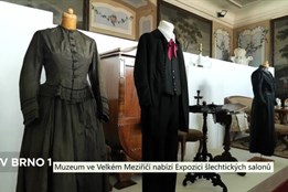 Muzeum ve Velkém Meziříčí nabízí expozici šlechtických salonů