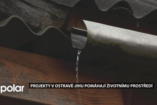 Retenční nádrže nebo nahrazování betonu zelení. Ostrava-Jih podporuje zelené projekty