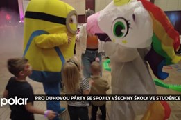 Pro Duhovou párty se spojily všechny žákovské parlamenty ve Studénce