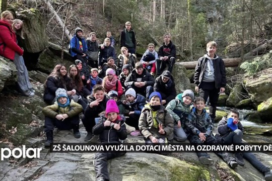 Žáci ZŠ Šalounova z Ostravy-Vítkovic si užili ozdravný pobyt v Jeseníkách