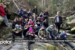 Žáci ZŠ Šalounova z Ostravy-Vítkovic si užili ozdravný pobyt v Jeseníkách