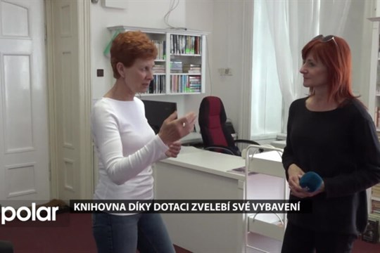 Knihovna ve Studénce díky dotaci zvelebí své vybavení