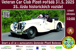 Plzní a jejím okolím se budou projíždět historická vozidla