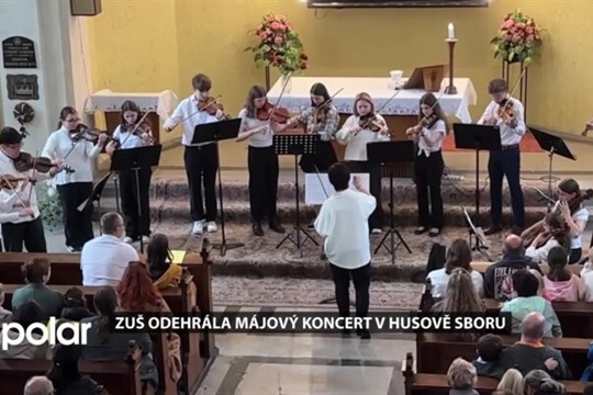 Slezskoostravská ZUŠ odehrála Májový koncert v Husově sboru v Michálkovicích
